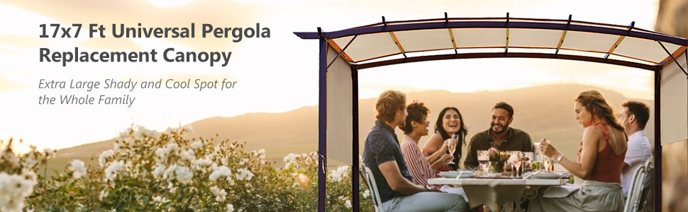 Pergola Replacement Cover