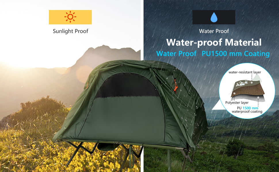 tent cot