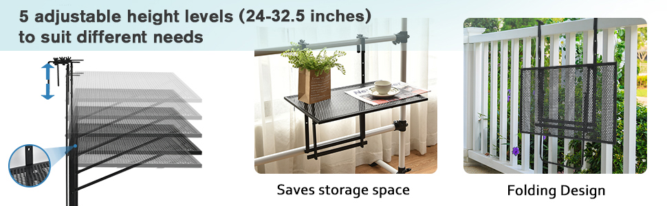 folding hanging table