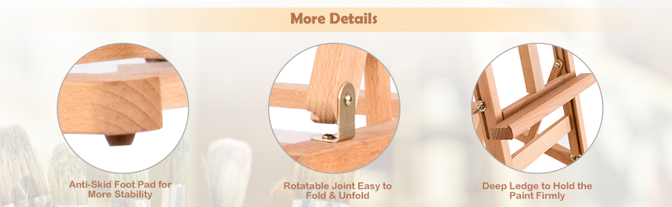tabletop easel