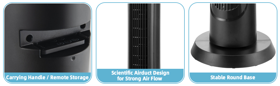 Oscillating Tower Fan