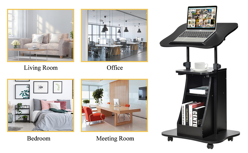 Height Adjustable Podium Stand
