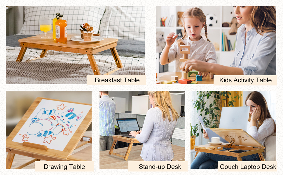 Folding Bed Table