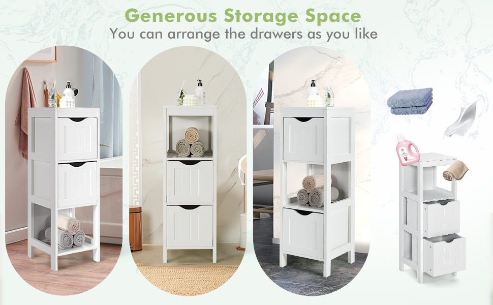Bathroom Floor Cabinet