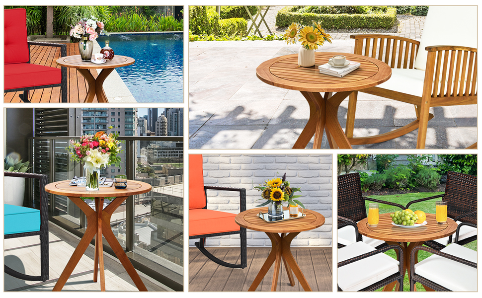 patio table for small spaces