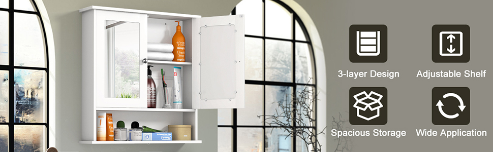 Wall Mounted Storage Cabinet