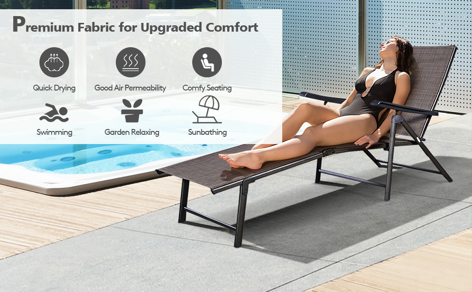 quick dry patio chaises