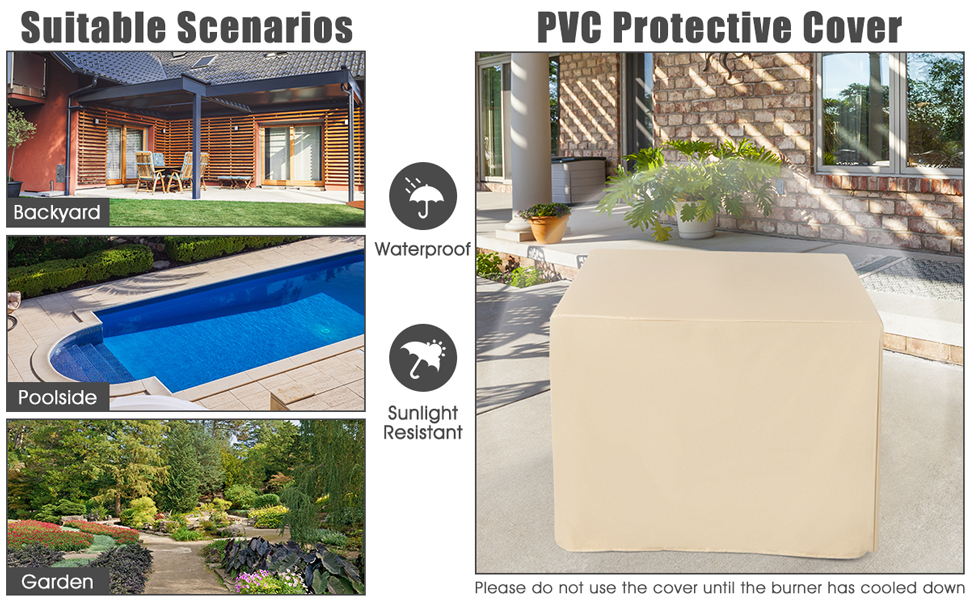 Propane Gas Fire Table