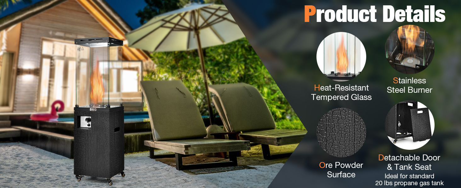 propane heater for outdoor use