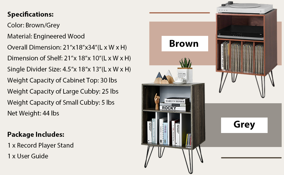 Record Player Stand