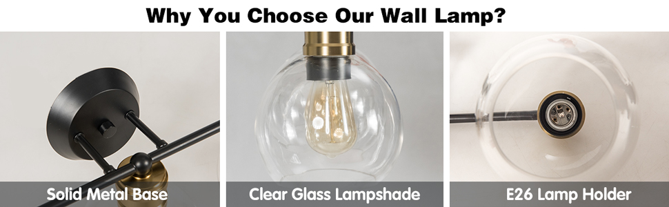 3 Light Vanity Wall Light