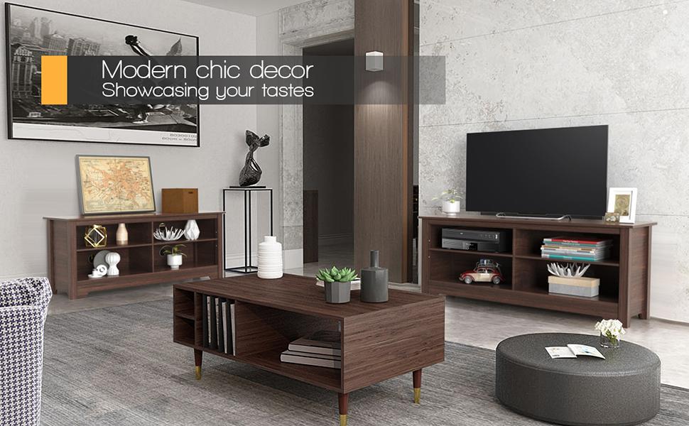 Wood Universal TV Stand