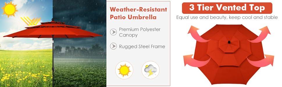 10 ft outdoor umbrella