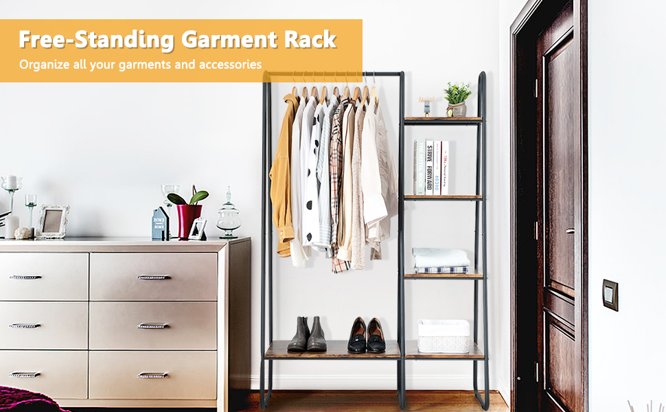 metal garment rack