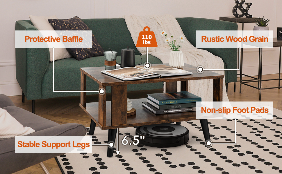 Small Coffee Table for Small Space