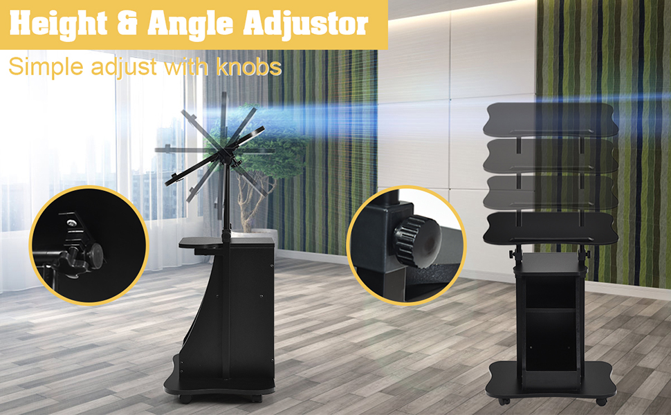 Height Adjustable Podium Stand