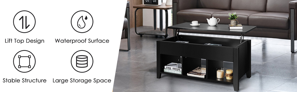 Lift Top Coffee Table