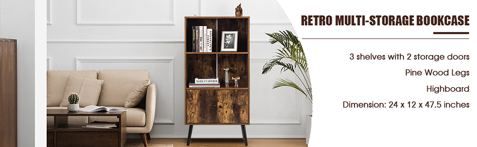 Industrial Bookcase