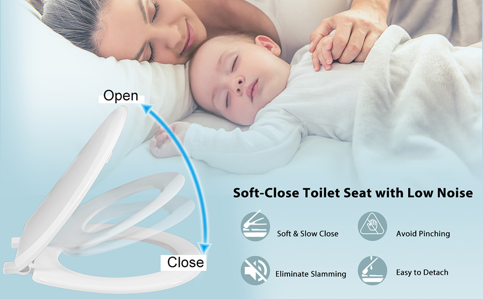 Toilet Seat with Lid