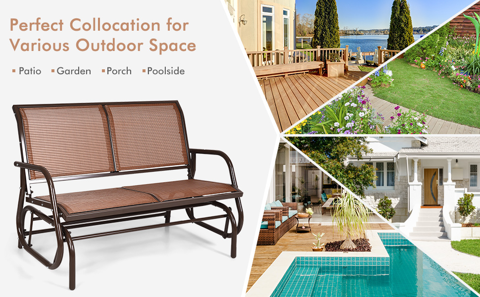2-Person Patio Glider -