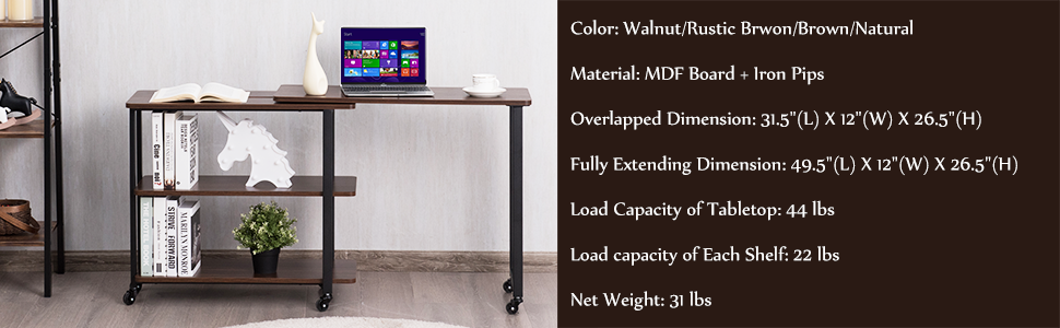 rotating side table