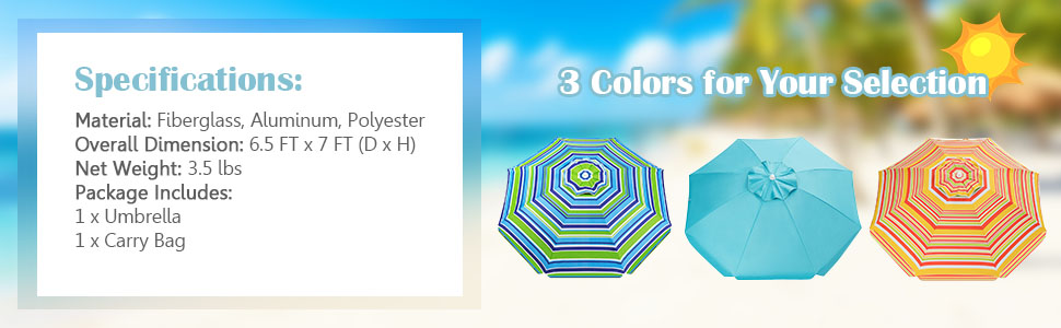 beach umbrella