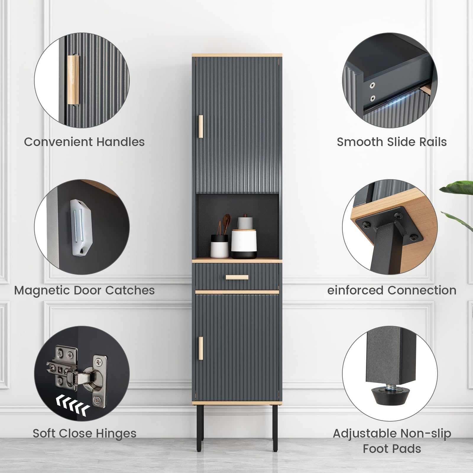 Tall Bathroom Cabinet