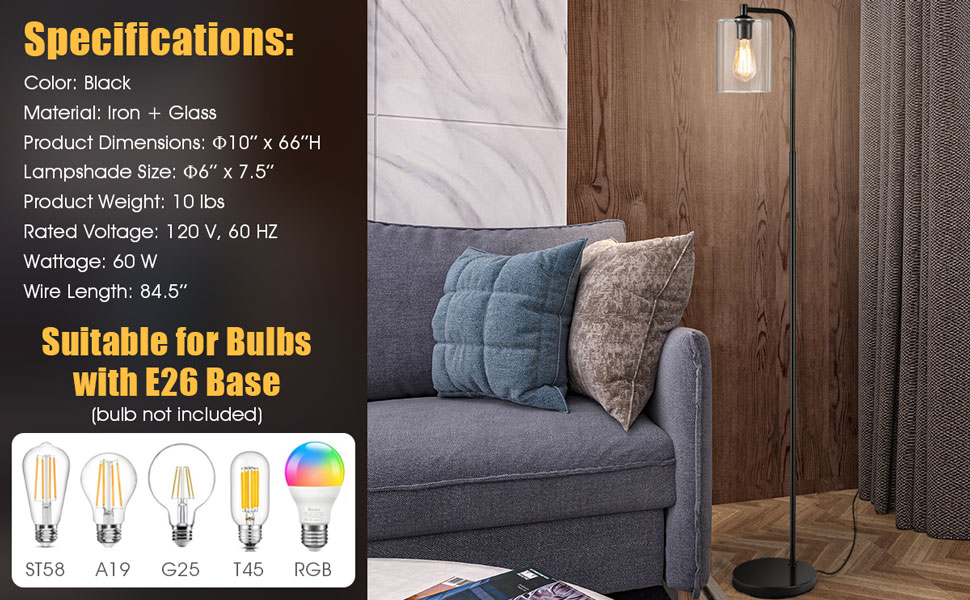 Industrial Floor Lamp