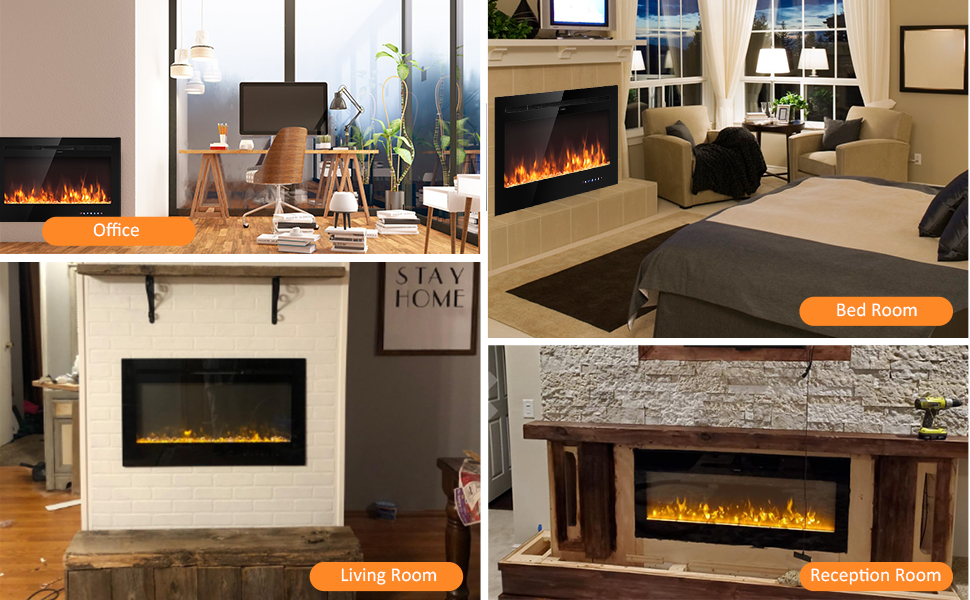 electronic fireplace