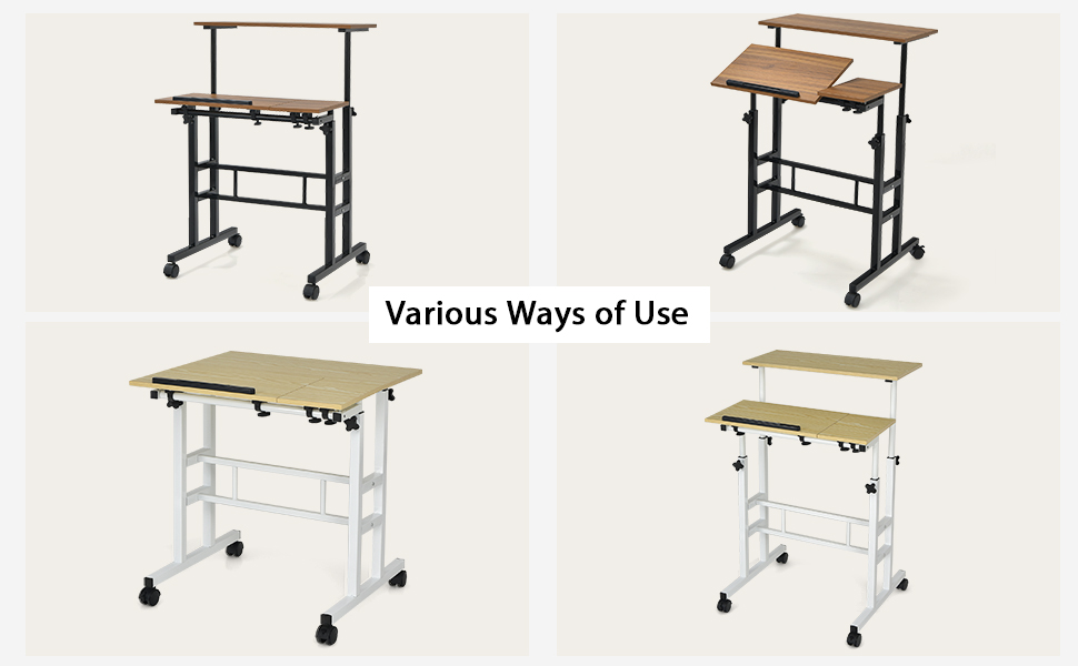 height adjustable desk