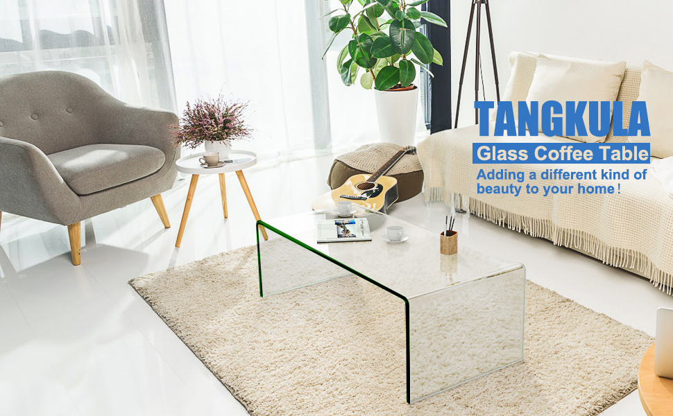 glass coffee table