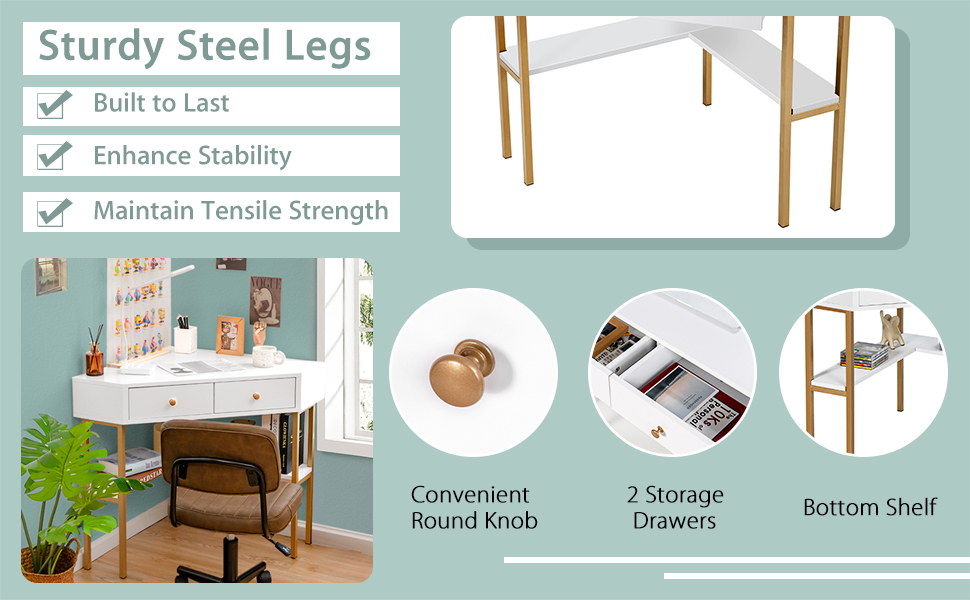space saving corner desk
