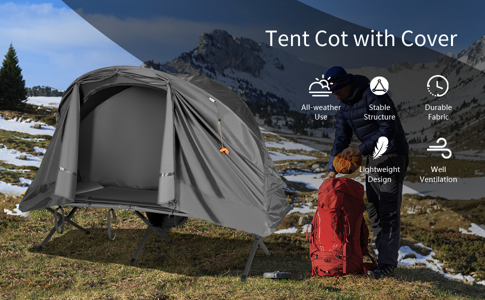 tent cot