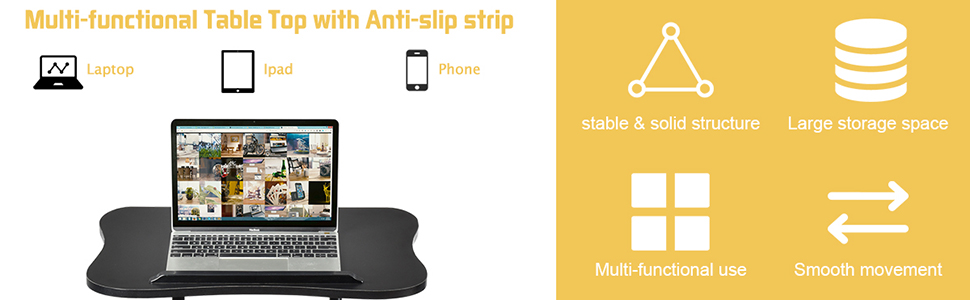 Height Adjustable Podium Stand