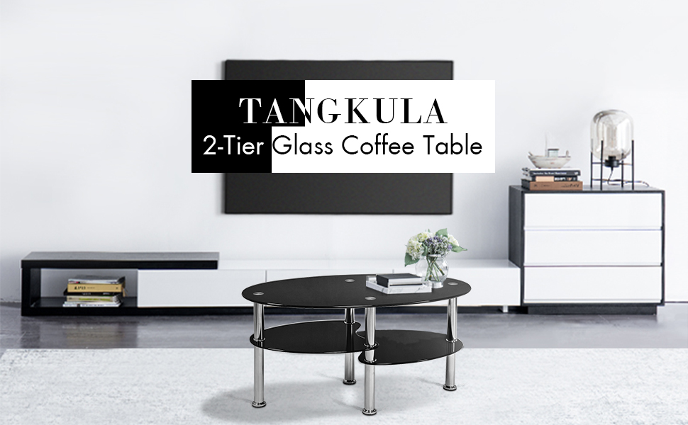 glass coffee table