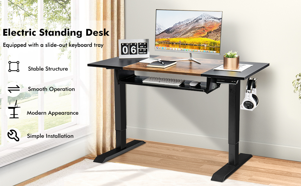 adjustable standing desk
