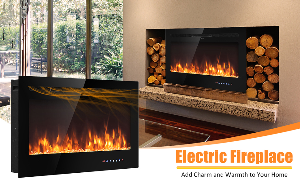 electric fireplace