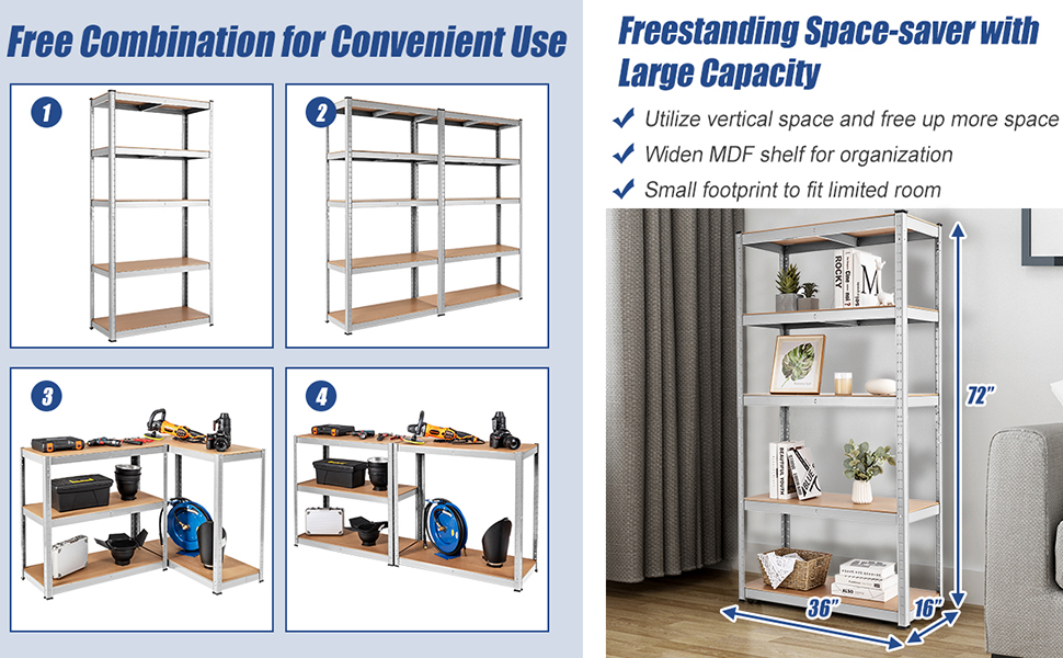 Metal Storage Shelves 72