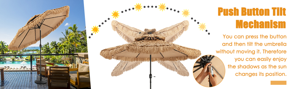 Thatched Patio Umbrella