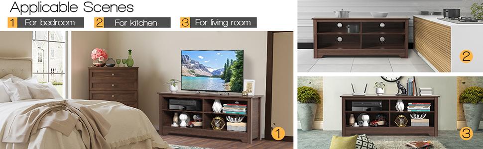 Wood Universal TV Stand