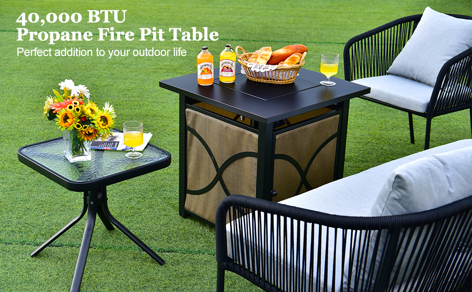 Fire Pit Table