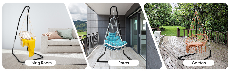 Steel Hammock Chair Stand
