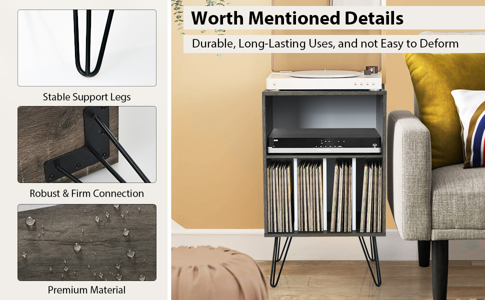Record Player Stand