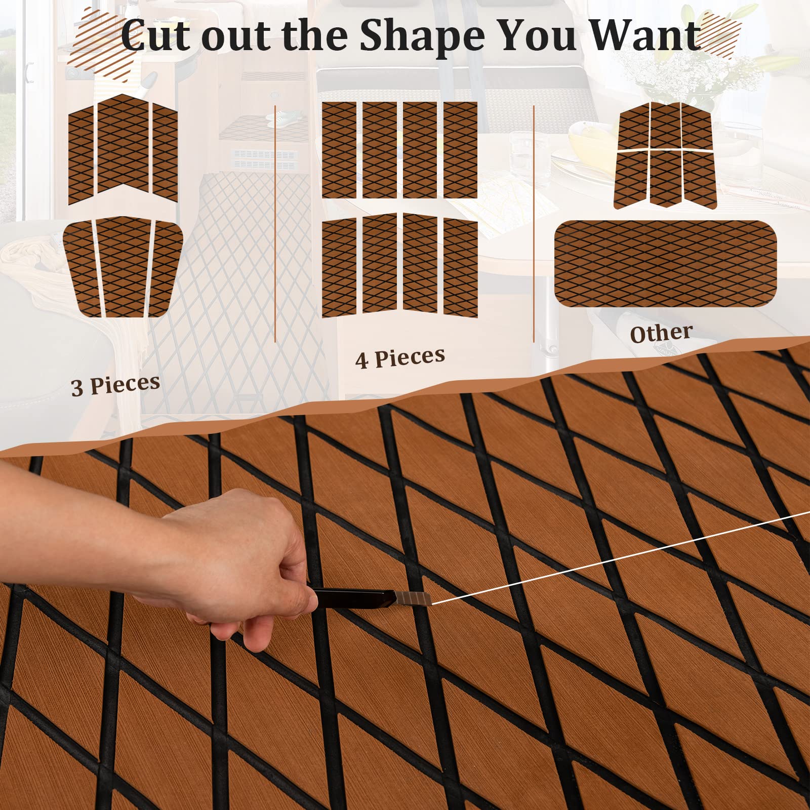 EVA Foam Boat Decking Sheet