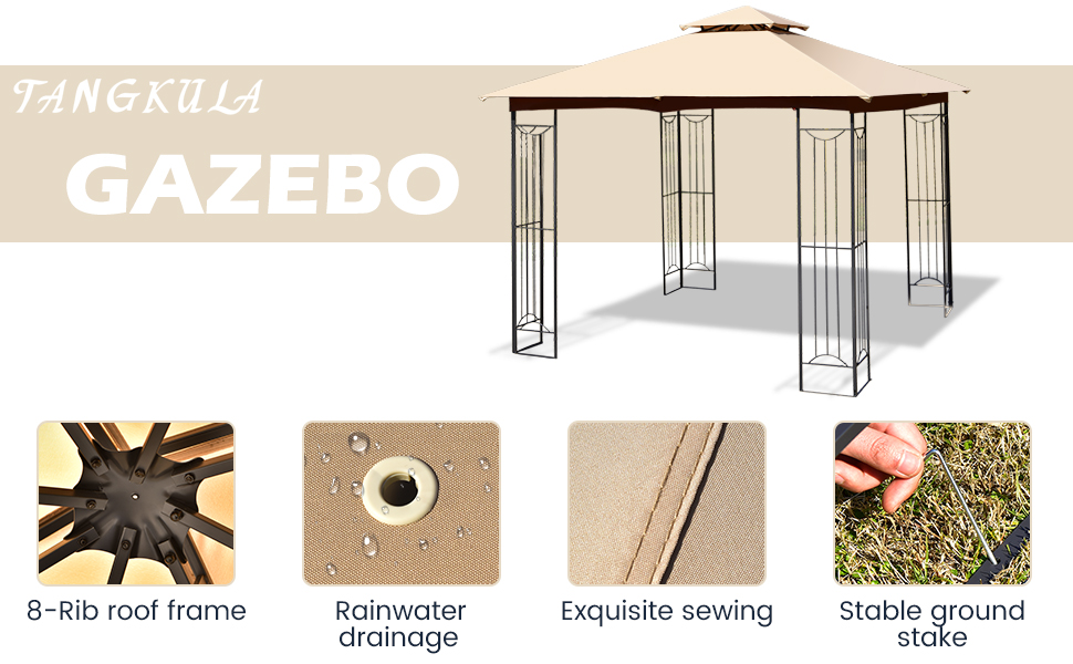 10x10 gazebo