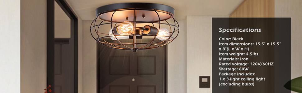 rustic pendant light
