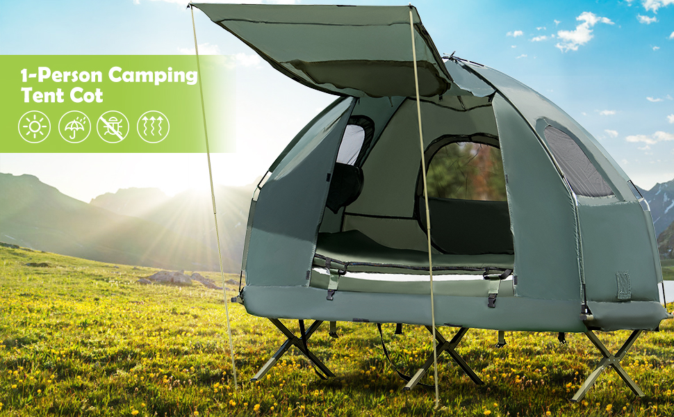 camping tent cot