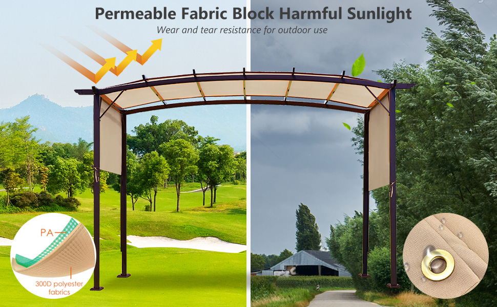 Outdoor Canopy Shade Cover