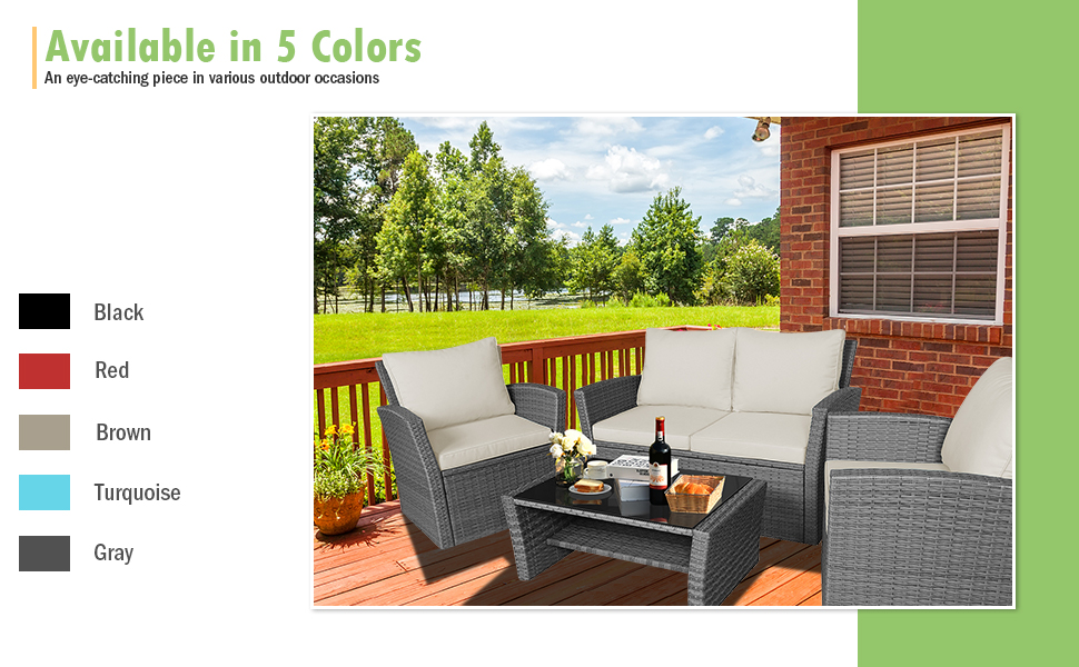all weather rattan sofa and chairs