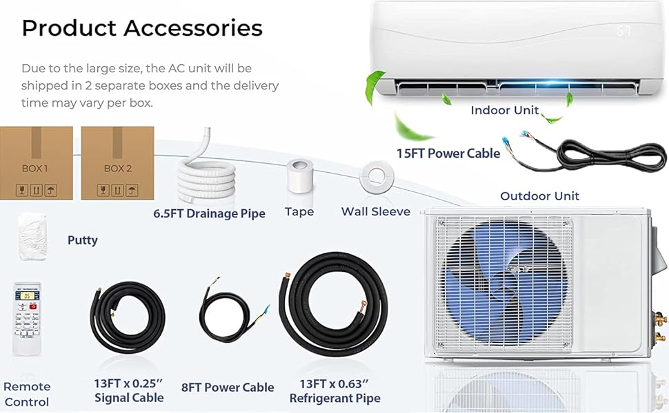 part of mini split air conditioner